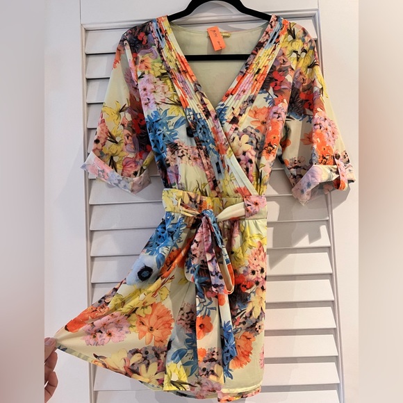 Gianni Bini floral romper - Picture 1 of 7